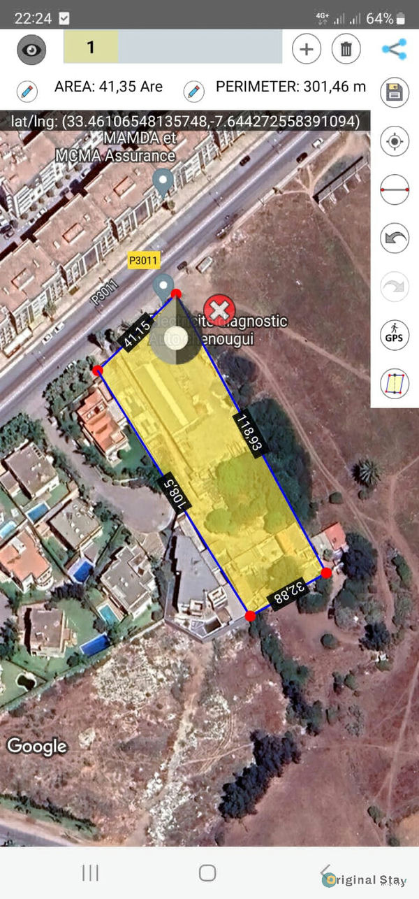 Terrain Commercial Premium de 4 200 m² – Bouskoura Centre 💼